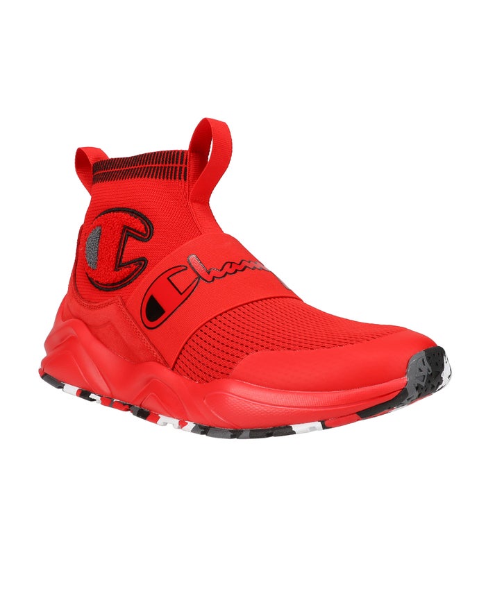 Champion Mens Sneakers NZ - Rally Pro Red ( 5024-FUSAD )